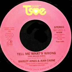 Shirley Jones & Jean Carne, Whatever It Takes ( Joey Negro Club Mix ) / Tell Me What's Wrong ( Cool Million Remix )