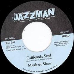 MARLENA SHAW, California Soul