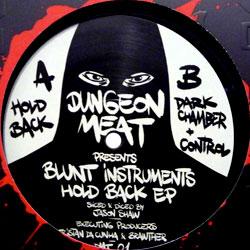 Blunt Instruments, Hold Back E.P.