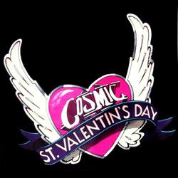 , Cosmic St. Valentin's Day T-Shirt XL