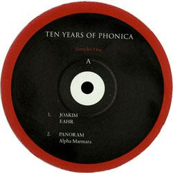 Panoram PSYCHEMAGIK JOAKIM, Ten Years Of Phonica - Sampler One