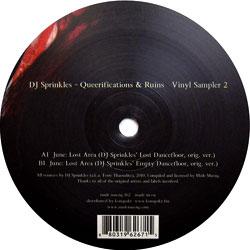 DJ SPRINKLES, Queerifications & Ruins Vinyl Sampler 2