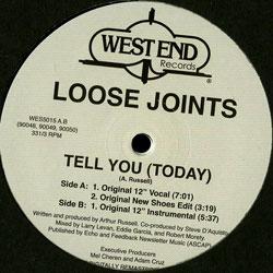 LOOSE JOINTS, Tell You ( Today )