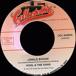 KOOL & THE GANG, Jungle Boogie / Hollywood Swinging