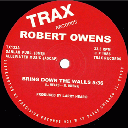 ROBERT OWENS, Bring Down The Walls