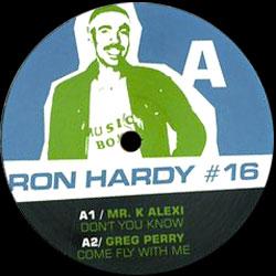 RON HARDY, Ron Hardy #16