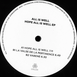 All Is Well, Hope All Is Well Ep