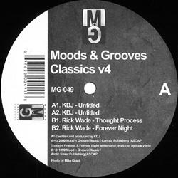 Kdj KENNY DIXON JR Moodymann / RICK WADE, Moods & Grooves Classics Vol. 4