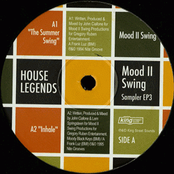 MOOD II SWING, House Legends - Sampler Three