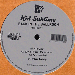 KID SUBLIME, Back In The Ballroom ( Volume 1 )