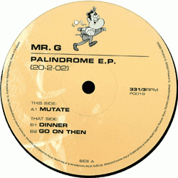 MR G, Palindrome EP