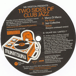 Nik Weston presents Marco Di Marco / Jazz Collective, Two Sides Of Club Jazz