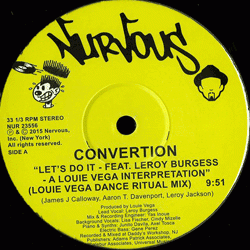 LEROY BURGESS Convertion feat., Let's Do It ( A Louie Vega Interpretation)