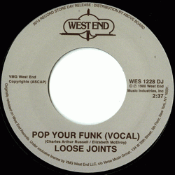 LOOSE JOINTS, Pop Your Funk