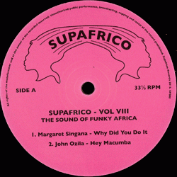 Supafrico, Supafrico Vol 8 The Sound Of Funky Africa